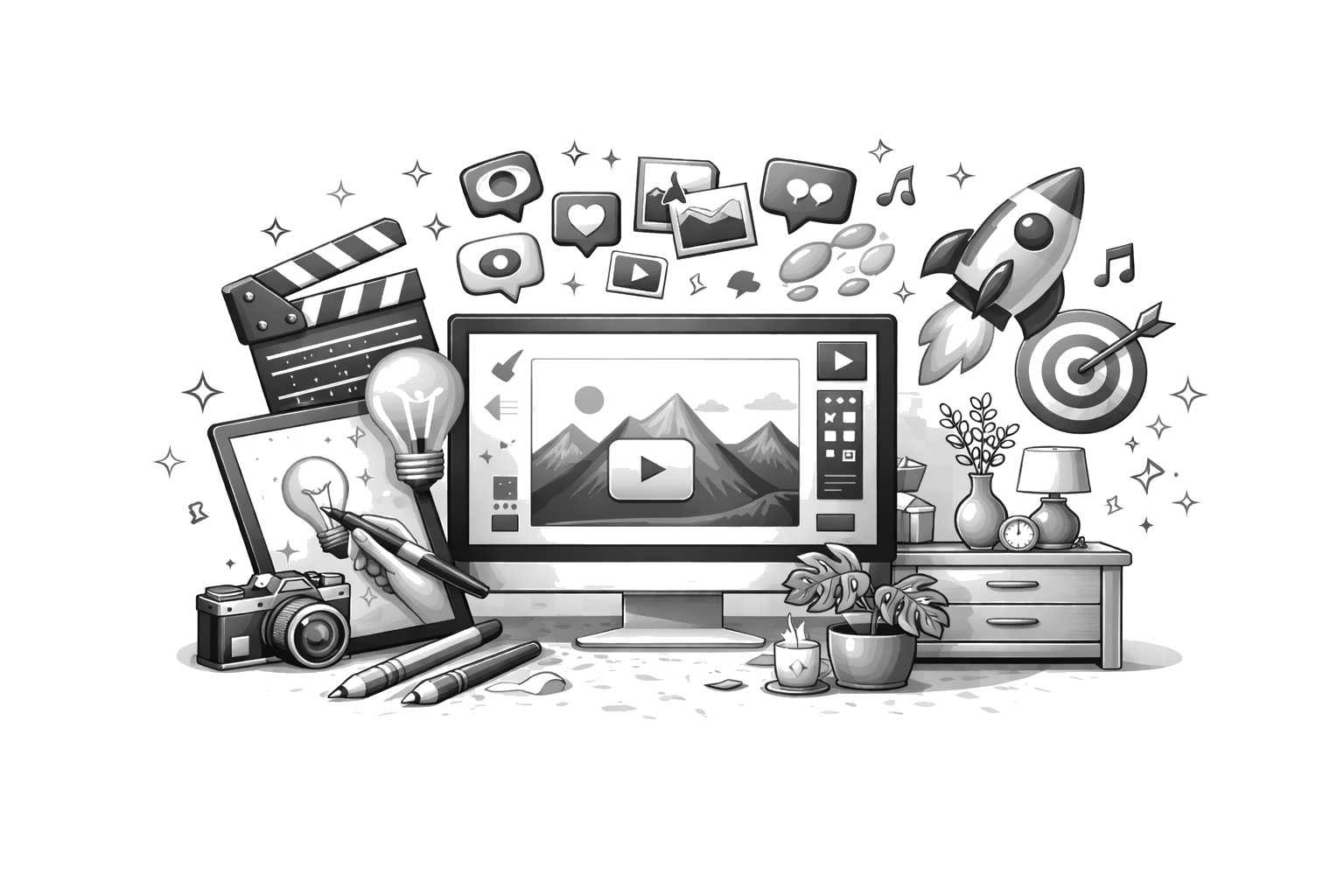 Creative + Visual Content